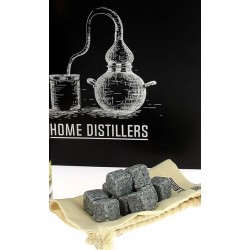 ⇒ Pierre à Whisky - Glaçons en granit bleu de Bretagne - Made in France